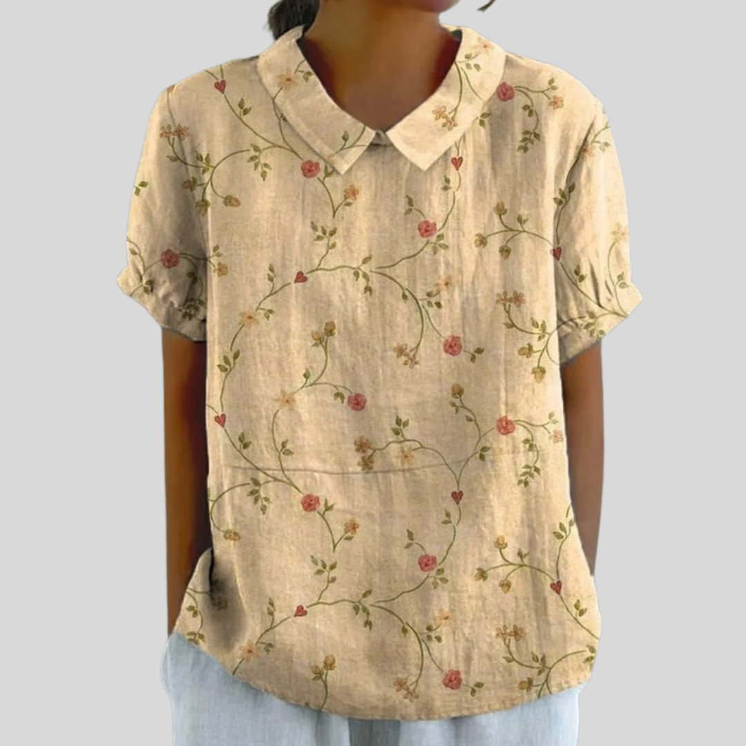 Elegant Floral Top