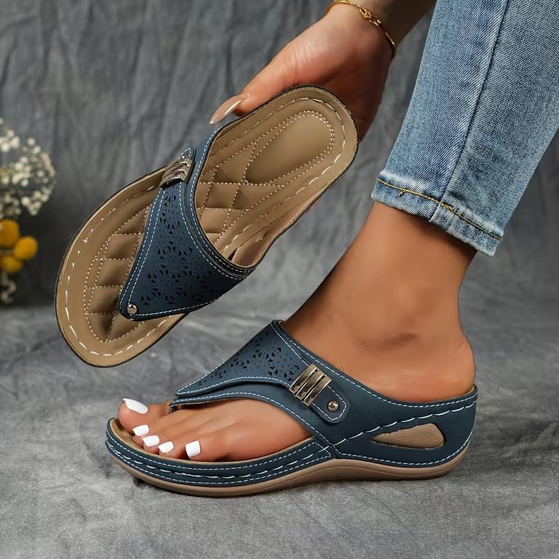 Stephanie | Wedge Support Sandals